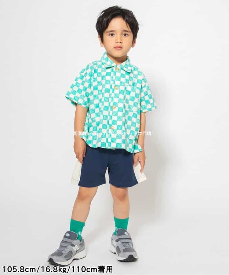 Japanese children's clothing BREEZE sports shorts 80-140cm boys'/girls' summer PANTS