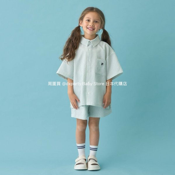 Japanese children's clothing b・R# casual shirt 100-150cm boys/girls spring and summer TOPS