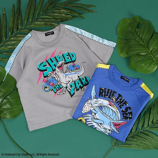 Japanese BDL x Disney parent-child print tops (80-150cm) for boys and girls (summer TOPS)