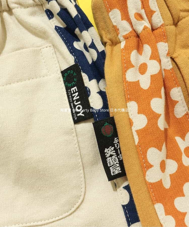 Japanese children's clothing BREEZE side pattern shorts 80-140cm boys/girls summer PANTS