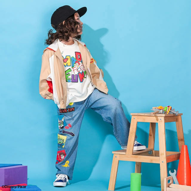 Japanese children's clothing BDL x Disney Toy Story printed top 80-140cm boys' spring and summer TOPS