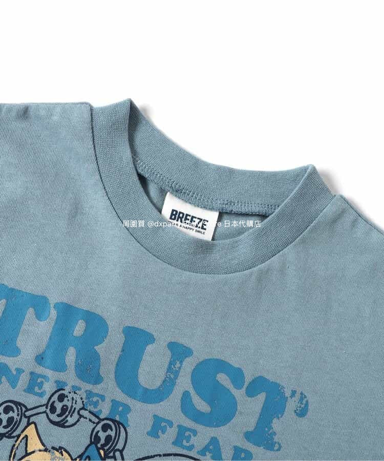 BREEZE Japanese Summer Festival Print Tops (80-140cm) for Boys and Girls (Summer)