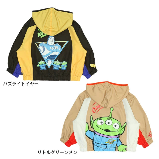 Japanese BDL x Disney Toy Story Waterproof Series Colorblock Windbreaker 90-140cm Boys' Spring/Summer OUTERWEAR
