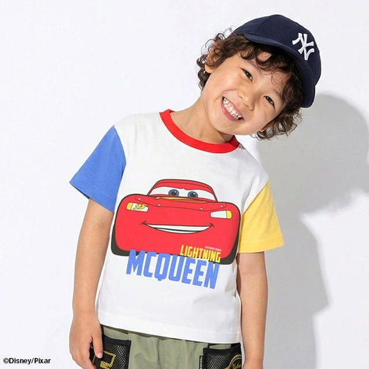 Japanese BDL x Disney parent-child print tops (80-150cm) for boys and girls (summer TOPS)