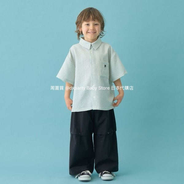 Japanese children's clothing b・R# casual shirt 100-150cm boys/girls spring and summer TOPS