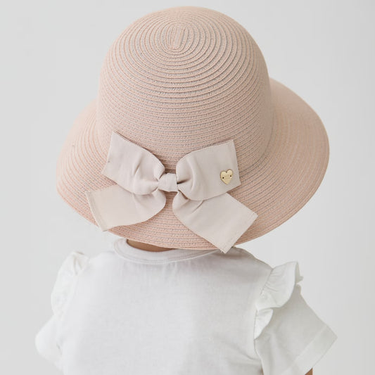 日本直送 pe#main 蝴蝶結草帽 50-54cm 帽系列