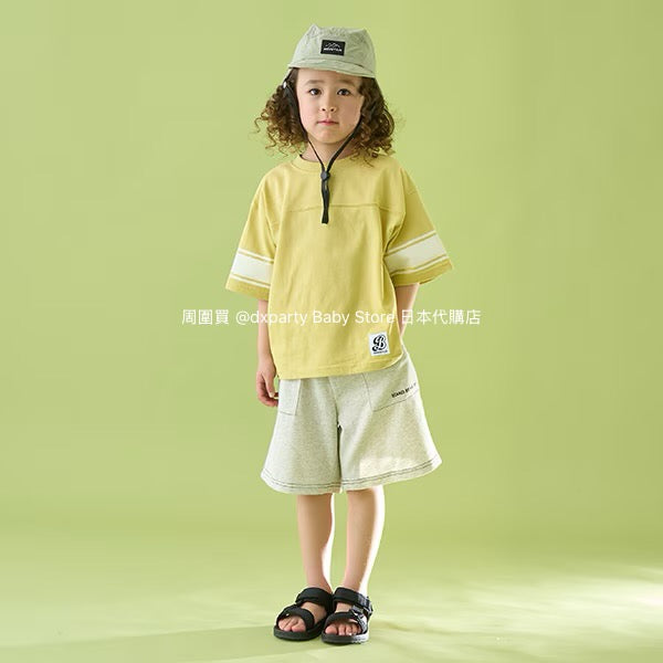 Japanese children's clothing b・R# water-absorbing quick-drying contact cool sports shorts 100-150cm boys'/girls' summer PANTS