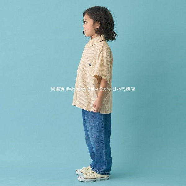 Japanese children's clothing b・R# casual shirt 100-150cm boys/girls spring and summer TOPS