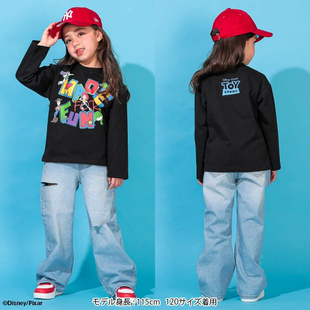 Japanese children's clothing BDL x Disney Toy Story printed top 80-140cm boys' spring and summer TOPS