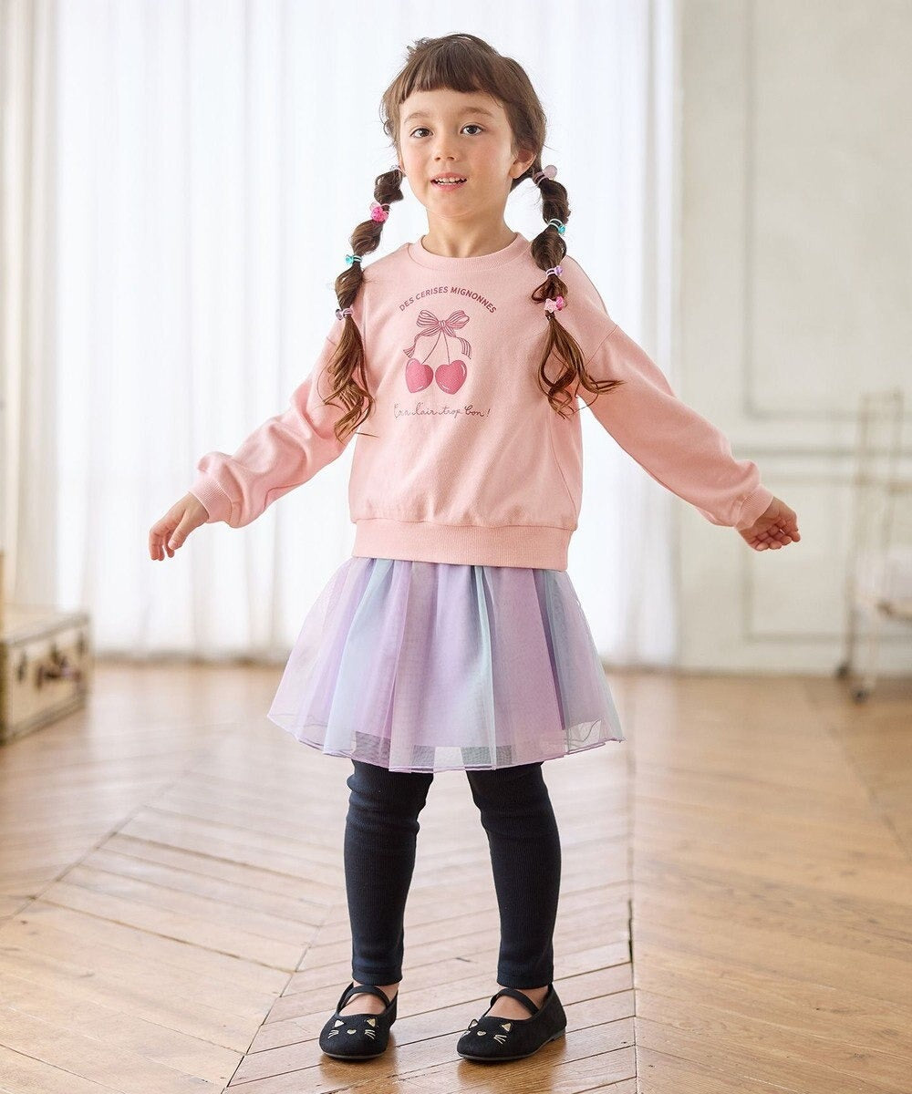 日本童裝 aF#a325 印花衛衣 90-160cm 女童款 秋季 TOPS