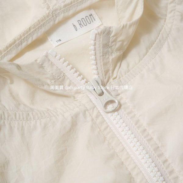Japanese children's clothing b・R# 2Way vest with detachable sleeves (100-150cm) for boys and girls, spring and summer outerwear