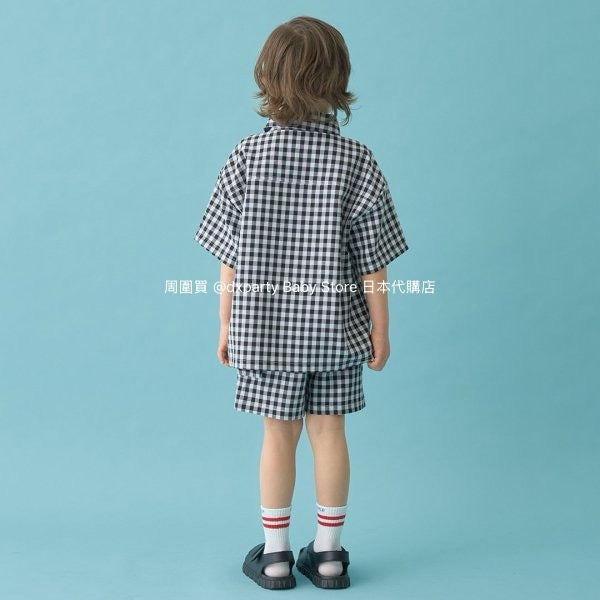 Japanese children's clothing b・R# casual shirt 100-150cm boys/girls spring and summer TOPS
