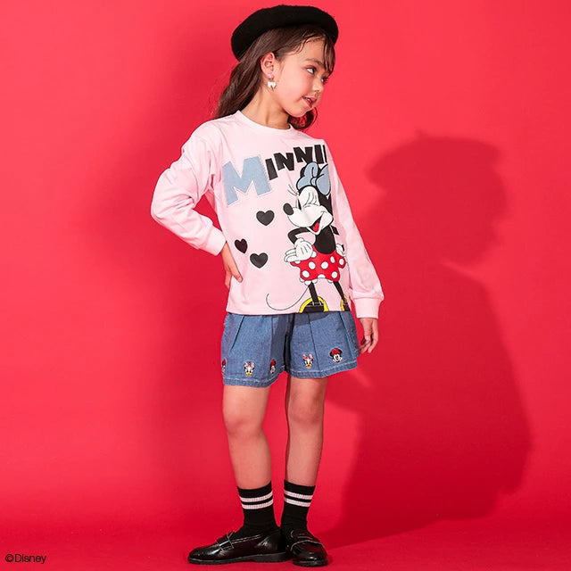Japanese BDL x Disney long-sleeved tops (80-140cm) for boys and girls (spring/summer)