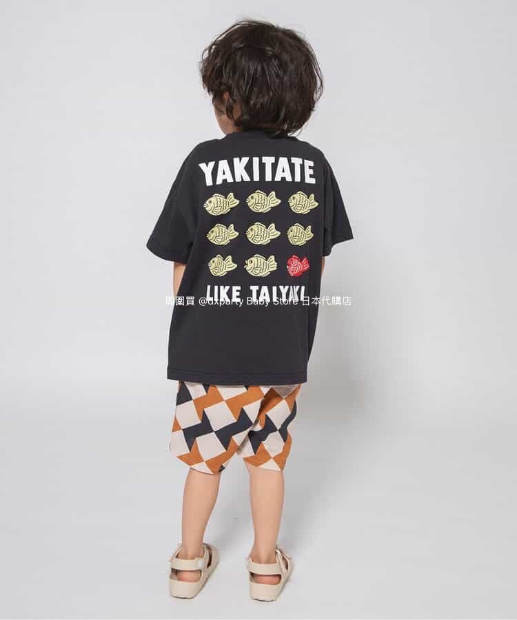 BREEZE Japanese Summer Festival Print Tops (80-140cm) for Boys and Girls (Summer)