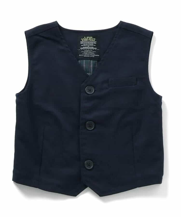Japanese children's clothing BREEZE suit vest 90-130cm boys' spring outerwear interview / banquet / performance