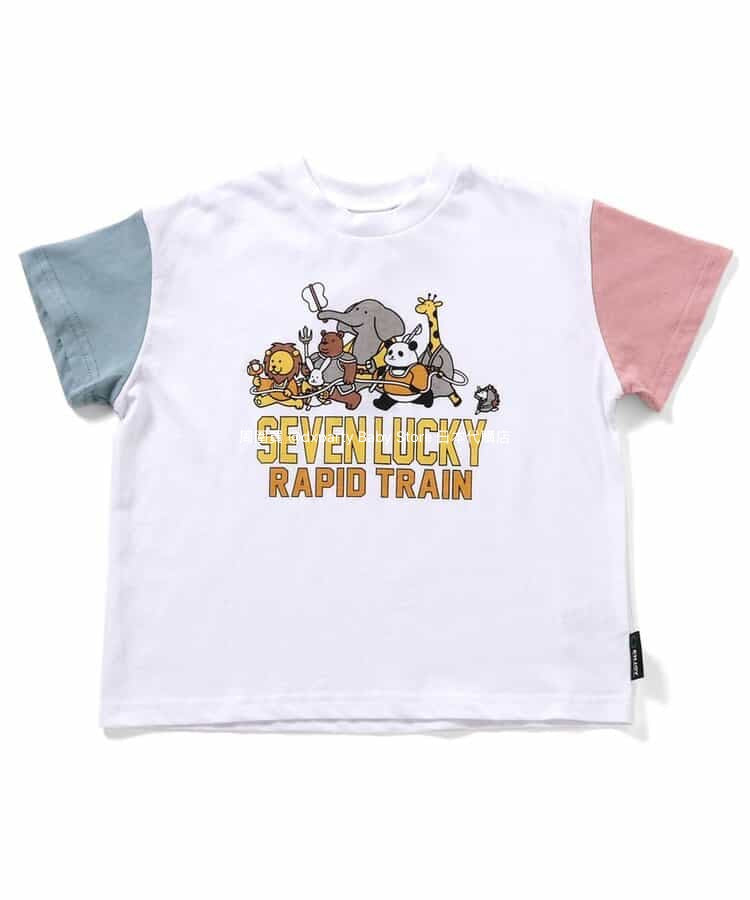 BREEZE Japanese Summer Festival Print Tops (80-140cm) for Boys and Girls (Summer)