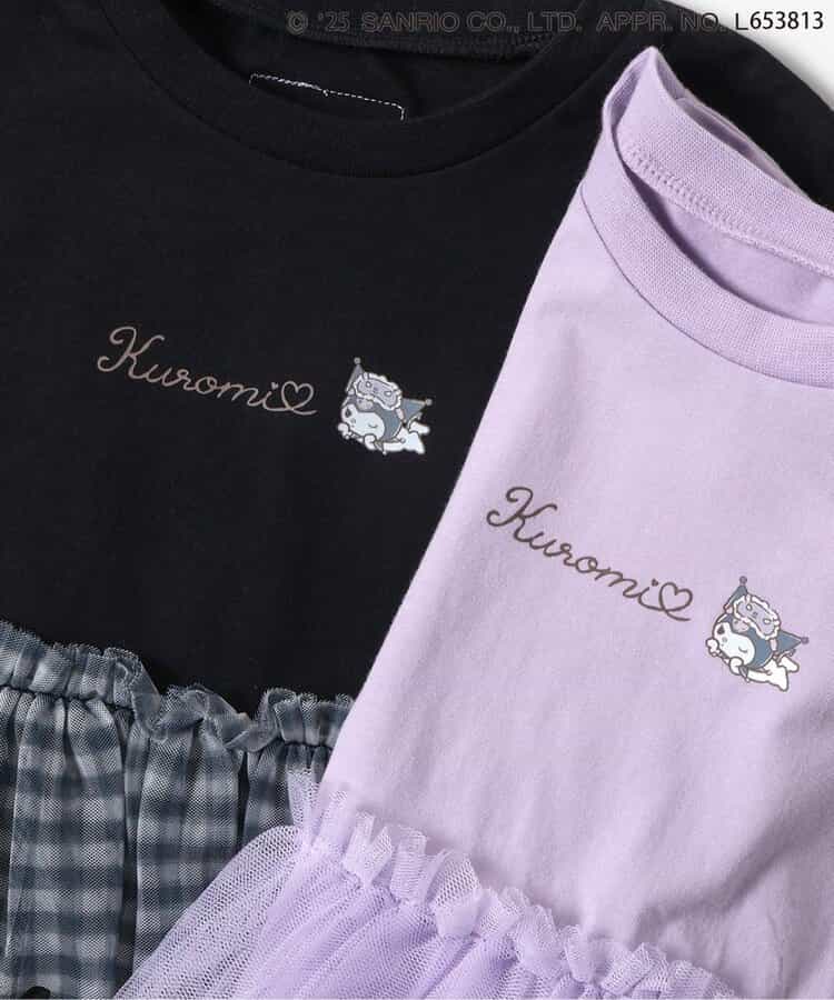 Japanese Ampersand x Sanrio Bow-knot Tulle Two-Piece Set (80-140cm) for Girls Spring TOPS PANTS (Other Brands)