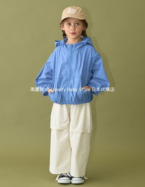 Japanese children's clothing b・R# 2Way detachable shorts loose stretch pants 100-150cm boys/girls spring and summer PANTS