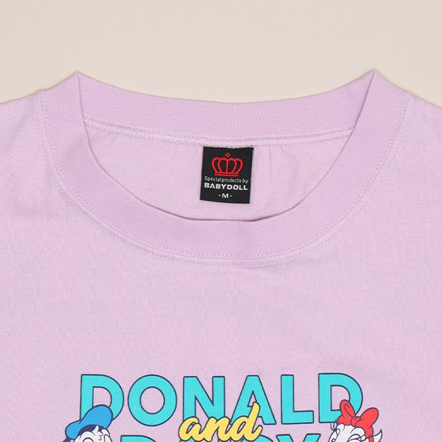 Japanese BDL x Disney parent-child print tops (80-150cm) for boys and girls (summer TOPS)