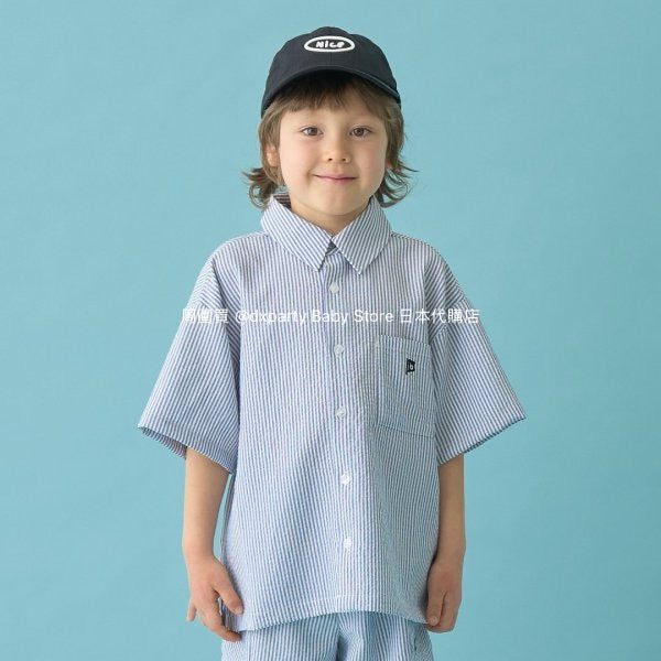 Japanese children's clothing b・R# casual shirt 100-150cm boys/girls spring and summer TOPS