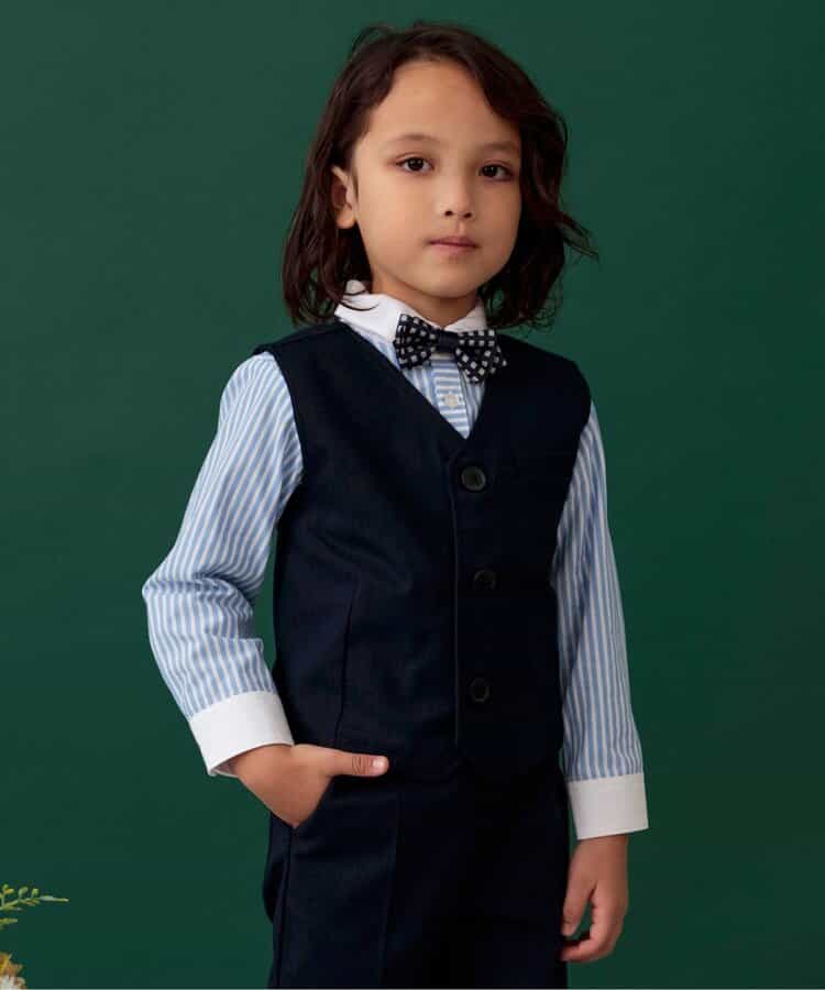 Japanese children's clothing BREEZE suit vest 90-130cm boys' spring outerwear interview / banquet / performance