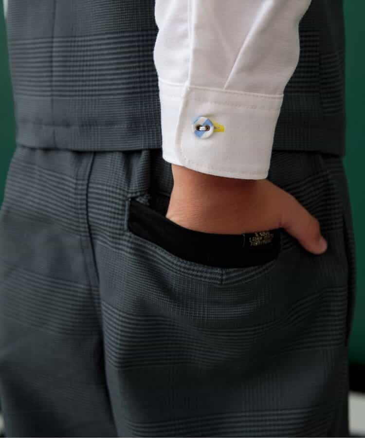 Japanese children's clothing BREEZE trousers 90-130cm boys' spring PANTS interviews/banquets/performances