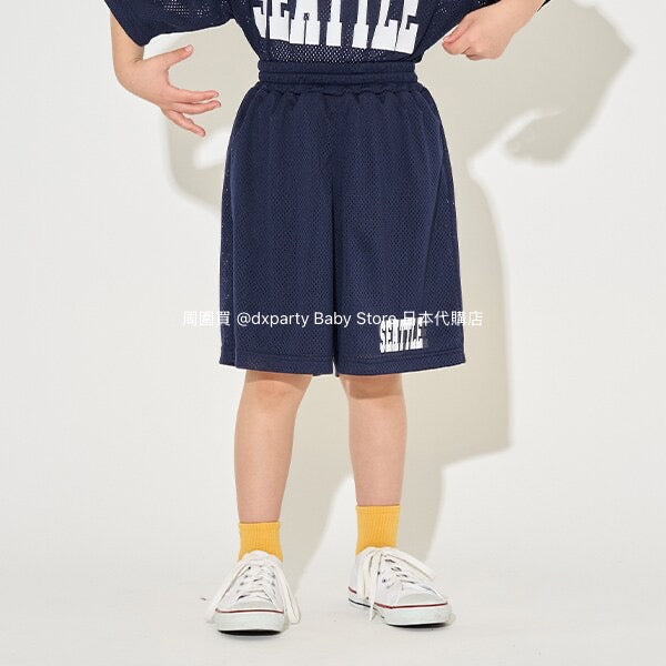 Japanese children's clothing b・R# mesh sports shorts 100-150cm boys/girls summer PANTS