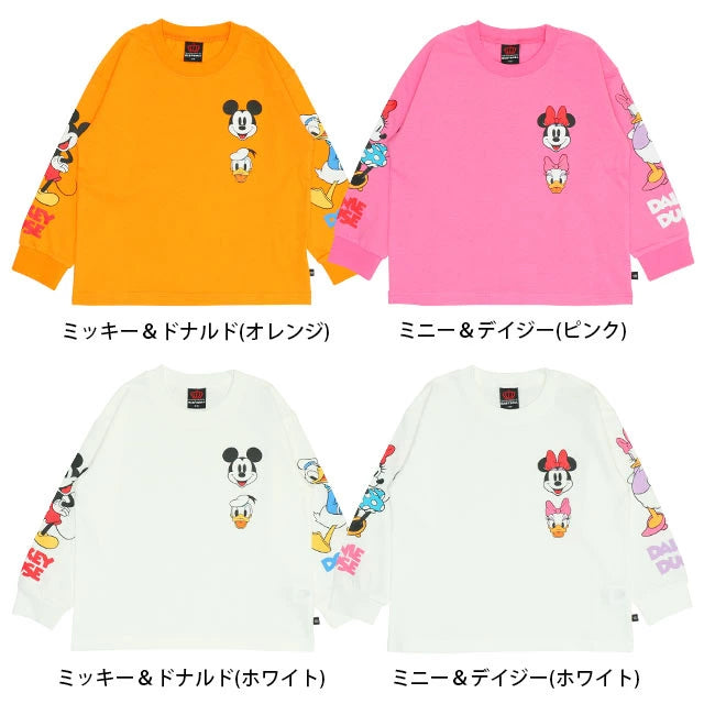 Japanese BDL x Disney long-sleeved tops (80-150cm) for boys and girls (spring/summer)