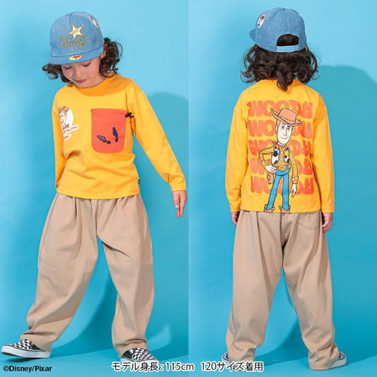 Japanese BDL x Disney Toy Story Mountain Pocket Top 80-140cm Boys Spring/Summer TOPS
