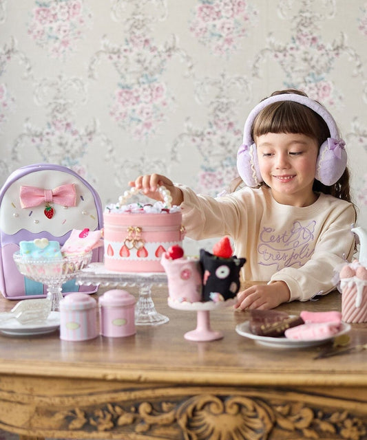 日本直送 aF#a325 蝴蝶結保護耳罩 Free Size 耳罩系列