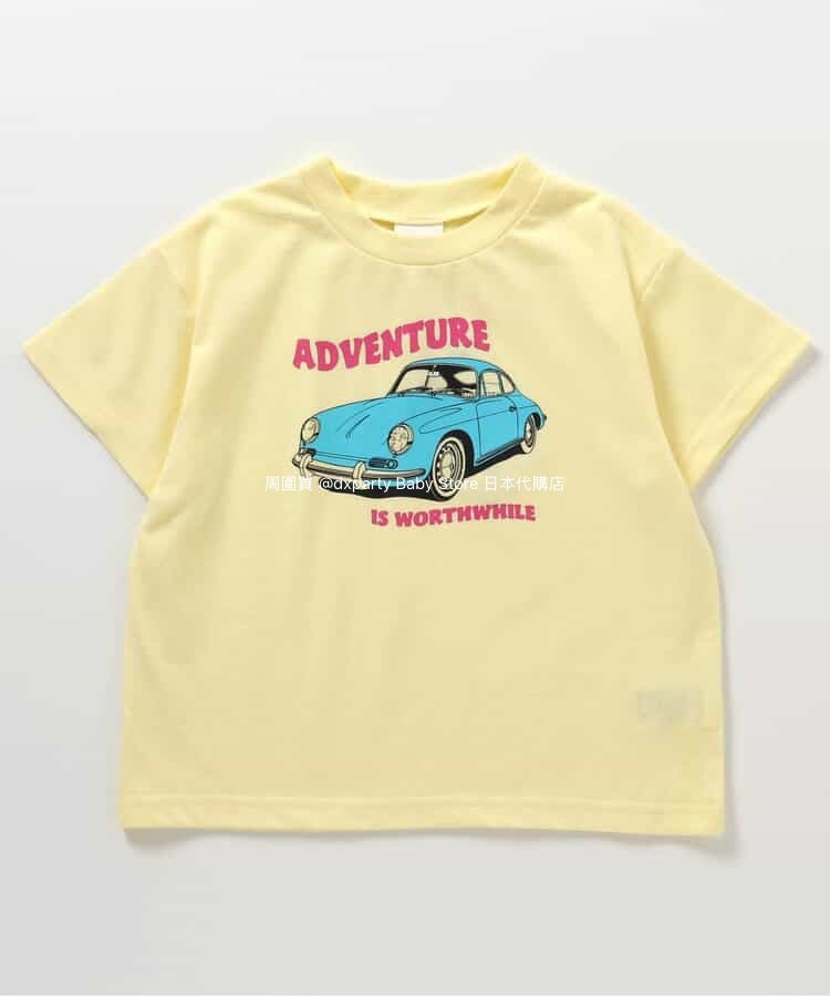 Japanese children's clothing BREEZE printed tops 80-140cm boys/girls summer TOPS
