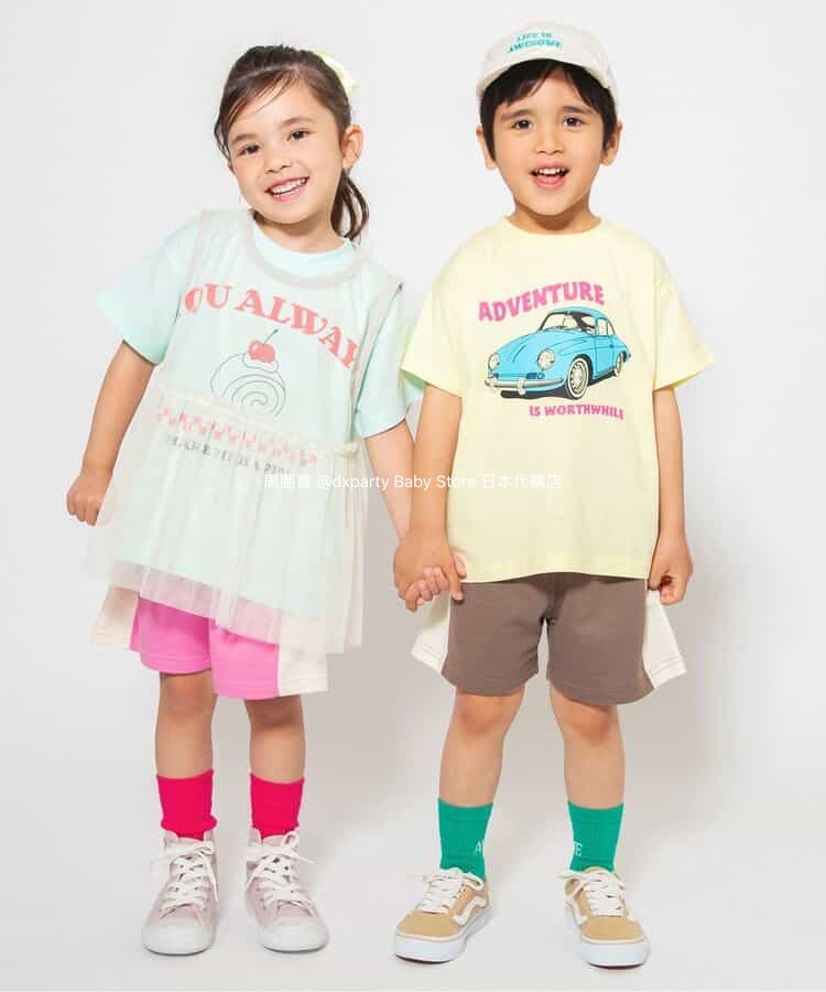 Japanese children's clothing BREEZE sports shorts 80-140cm boys'/girls' summer PANTS