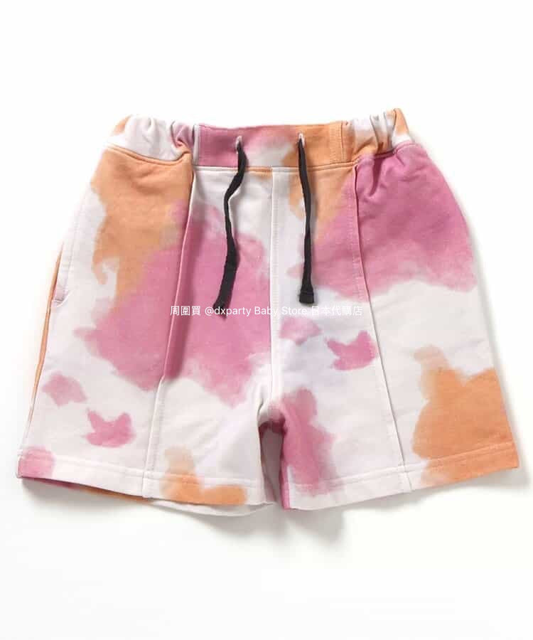 Japanese children's clothing BREEZE tie-dye shorts 90-150cm boys'/girls' summer PANTS