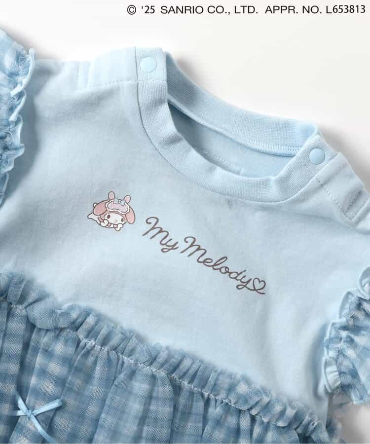 Japanese Ampersand x Sanrio Chiffon Jumpsuit (60-80cm) for Girls (Spring) (Newborn Baby Jumpsuit)