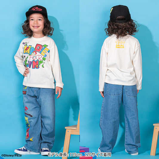 Japanese children's clothing BDL x Disney Toy Story printed top 80-140cm boys' spring and summer TOPS