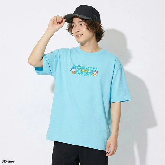 Japanese BDL x Disney parent-child print tops (80-150cm) for boys and girls (summer TOPS)