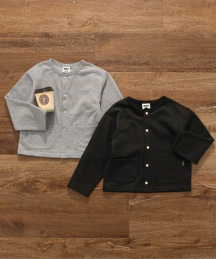 Japanese children's clothing BREEZE thin jacket 90-130cm boys' spring outerwear interview / banquet / performance