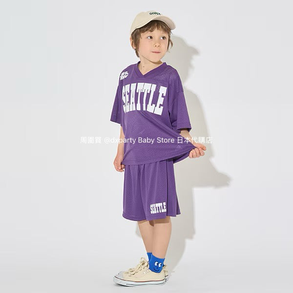 Japanese children's clothing b・R# mesh sports shorts 100-150cm boys/girls summer PANTS