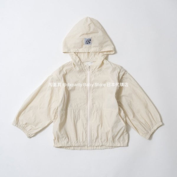 Japanese children's clothing b・R# 2Way vest with detachable sleeves (100-150cm) for boys and girls, spring and summer outerwear
