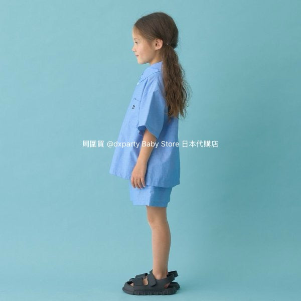 Japanese children's clothing b・R# casual shirt 100-150cm boys/girls spring and summer TOPS