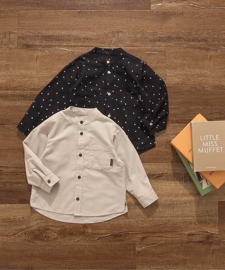 Japanese children's clothing BREEZE x Disney shirt 90-130cm boys' spring TOPS interview/banquet/performance