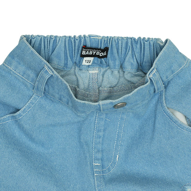 Japanese BDL x Disney Denim Pants 100-140cm Girls Spring/Summer PANTS