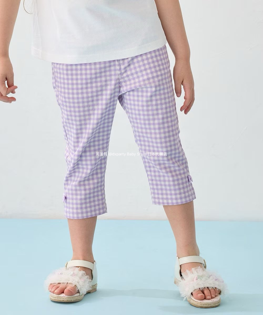 Japanese children's clothing aF#a325 contact cold stretch leggings 100-160cm girls summer PANTS