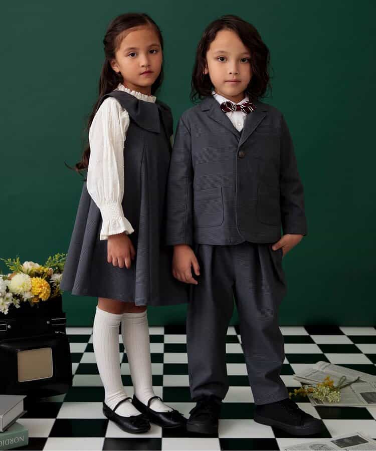 Japanese children's clothing BREEZE vest dress 90-130cm girls spring dresses for interviews/banquets/performances