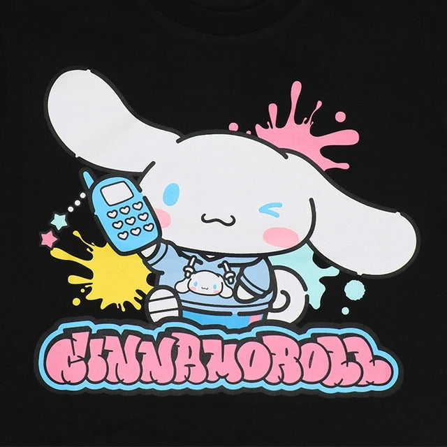 Japanese BDL x Disney parent-child print tops (80-150cm) for boys and girls (summer TOPS)