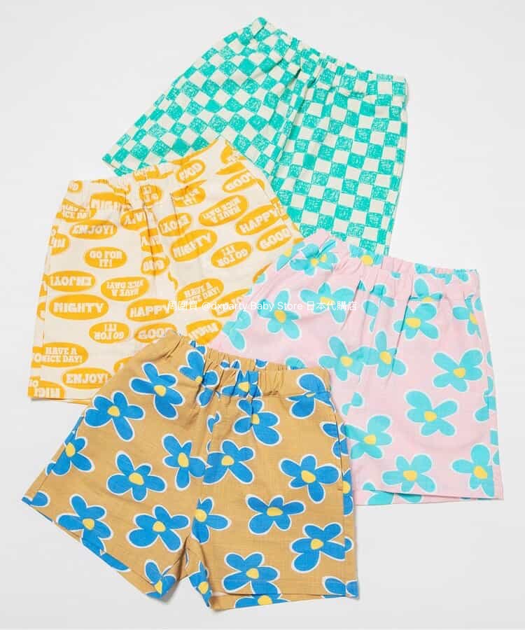Japanese children's clothing BREEZE casual shorts 90-140cm boys'/girls' summer PANTS