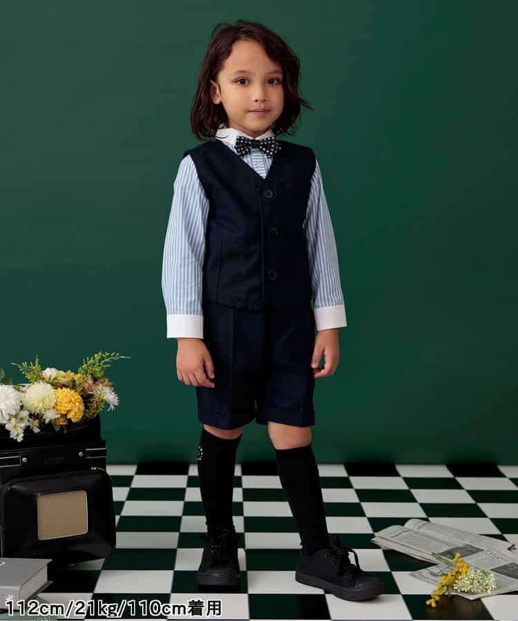 Japanese children's clothing BREEZE suit vest 90-130cm boys' spring outerwear interview / banquet / performance