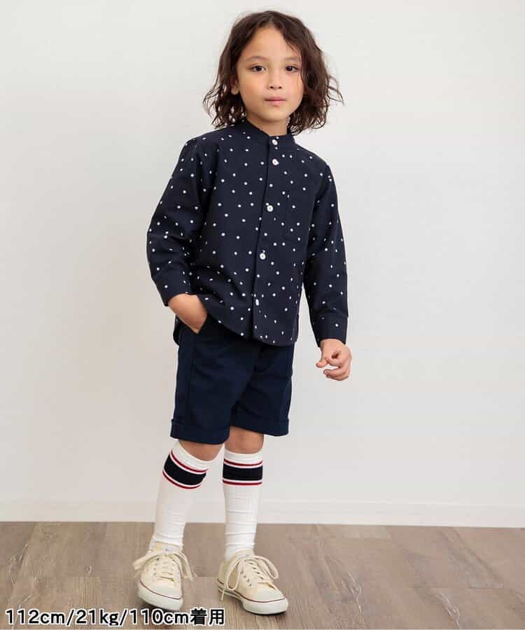 Japanese children's clothing BREEZE x Disney shirt 90-130cm boys' spring TOPS interview/banquet/performance