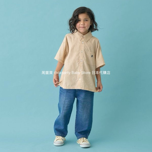 Japanese children's clothing b・R# casual shirt 100-150cm boys/girls spring and summer TOPS