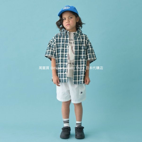 Japanese children's clothing b・R# casual shirt 100-150cm boys/girls spring and summer TOPS